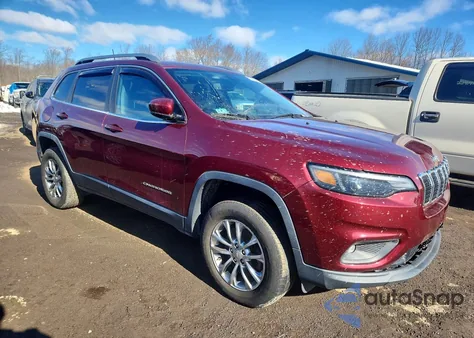 2019 Jeep Cherokee Latitude Plus z USA, uszkodzony, nr VIN 1C4PJMLN3KD215054